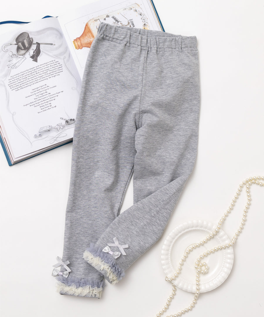 Japanese children's clothing panpantutu chiffon leggings 80-130cm girls summer PANTS 