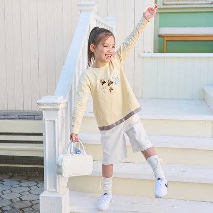 日本童裝 pe#main 寬鬆牛仔短褲 90-130cm 女童款 夏季 PANTS