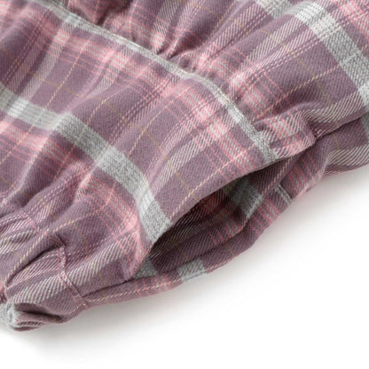 日本童裝  SLAP SLIP 【スラプリ】荷葉邊格紋裙褲 90-130cm 女童款 冬季 PANTS
