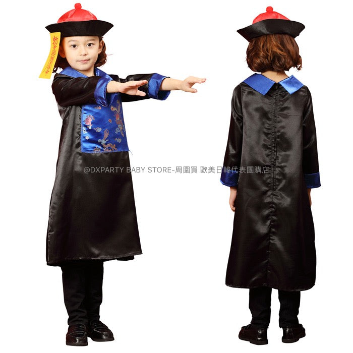 日本直送 小殭屍  100-140cm 男童款 萬聖節 Cosplay服裝 Halloween攪鬼特輯