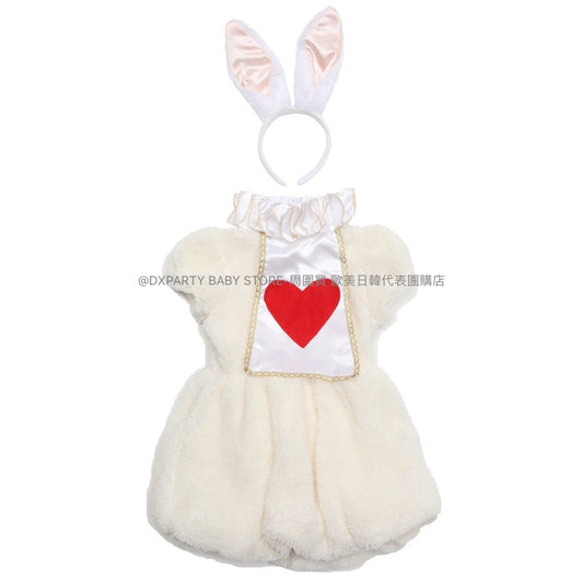 日本直送 兔兔裝  100-140cm 女童款 萬聖節 Cosplay服裝 Halloween攪鬼特輯 AAA