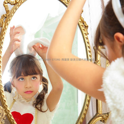 日本直送 兔兔裝  100-140cm 女童款 萬聖節 Cosplay服裝 Halloween攪鬼特輯 AAA
