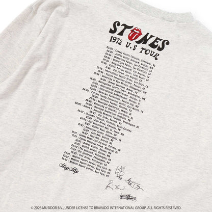 日本童裝 Slap Slip x The Rolling Stones 前後印花長袖上衣 Free Size 大人款 秋季 TOPS 其他品牌童裝