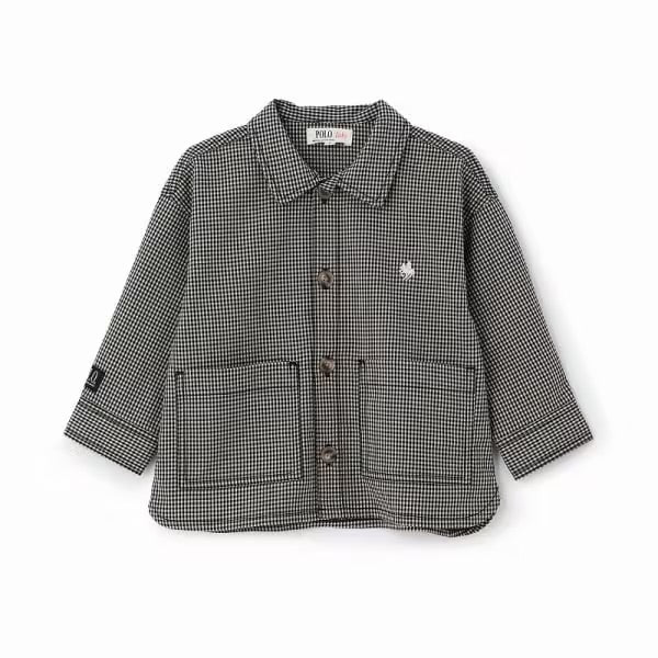 日本童裝 pe#main x【POLO BCS】襯衫外套 80-130cm 男童款/女童款 秋季 TOPS OUTERWEAR