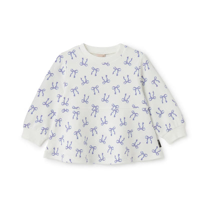 日本童裝 pe#main 印花衛衣 80-130cm 女童款 冬季 TOPS 聖誕紅/新年紅