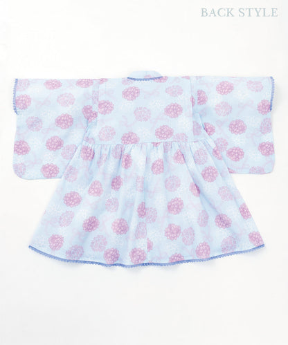 日本童裝 panpantutu 紫陽花日本浴衣 日本和服 95-150cm 女童款 夏季 DRESSES 日本夏祭慶典特輯