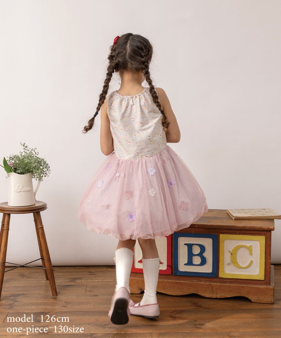 日本童裝 panpantutu x Sanrio Hello Kitty 泡泡背心連身裙 80-150cm 女童款 夏季 DRESSES