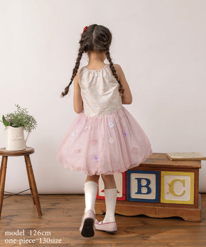 日本童裝 panpantutu x Sanrio Hello Kitty 泡泡背心連身裙 80-150cm 女童款 夏季 DRESSES