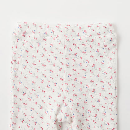 日本童裝 pe#main 防污系列 七分長荷葉邊褲 80-130cm 女童款 夏季 PANTS