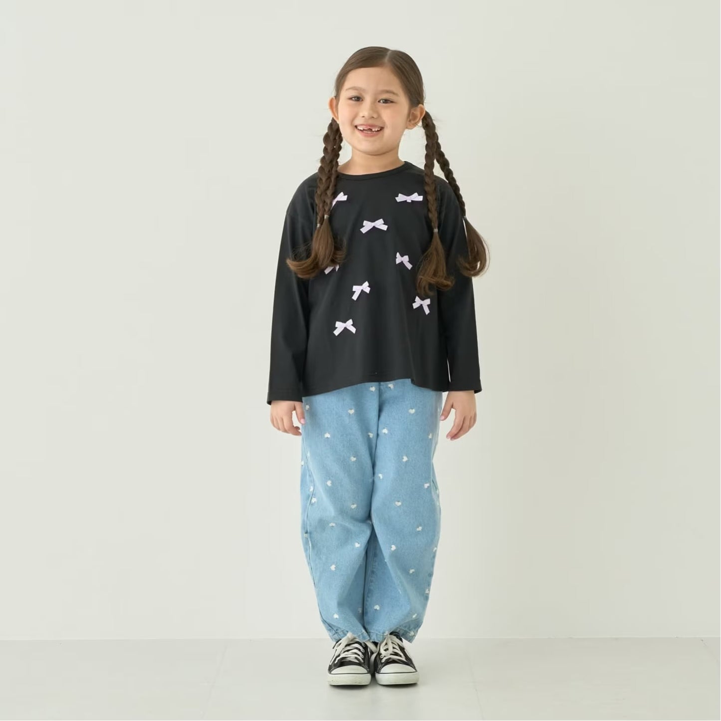 Japanese children's clothing Ly# mine tank top and shorts set 100-150cm girls summer TOPS PANTS 