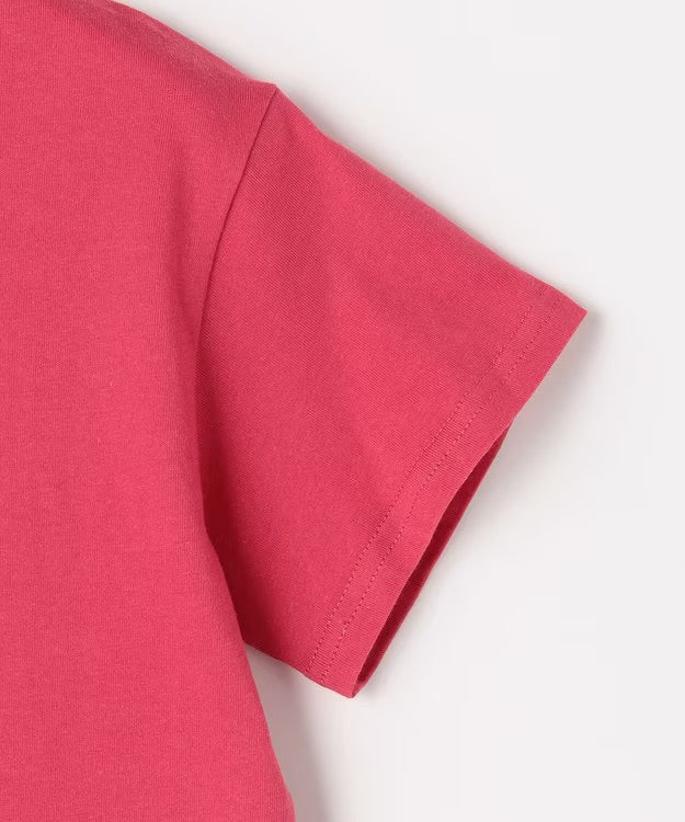 日本童裝 aF#a325 印花短袖上衣 90-160cm 女童款 夏季 TOPS
