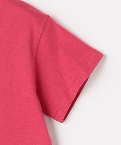 日本童裝 aF#a325 印花短袖上衣 90-160cm 女童款 夏季 TOPS