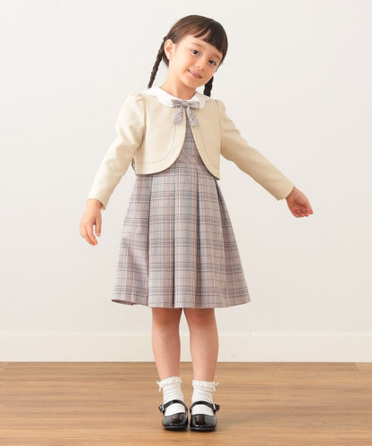 日本童裝 BEAMS mini 禮服兩件套裝 110-130cm 女童款 冬季 OUTERWEAR DRESSES 面試/宴會/表演