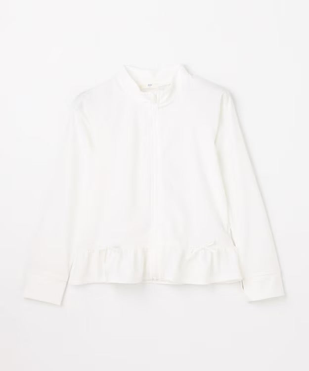 日本童裝 aF#a325 防UV 泳衣外套 100-150cm 女童款 夏季 夏日玩水泳衣特輯