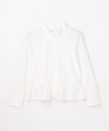 日本童裝 aF#a325 防UV 泳衣外套 100-150cm 女童款 夏季 夏日玩水泳衣特輯