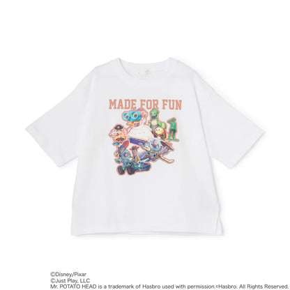 日本童裝 b・R# x Disney ToyStory 接觸冷感 防UV 印花上衣 100-140cm 男童款 夏季 TOPS