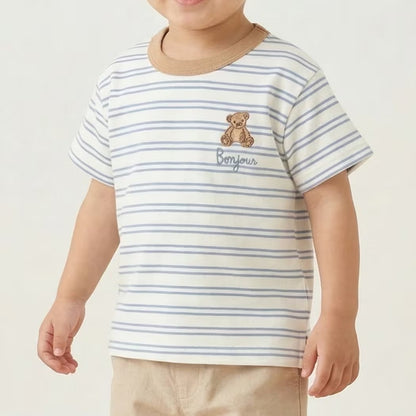 日本童裝 pe#main 各款圖案短袖上衣 80-130cm 男童款 夏季 TOPS