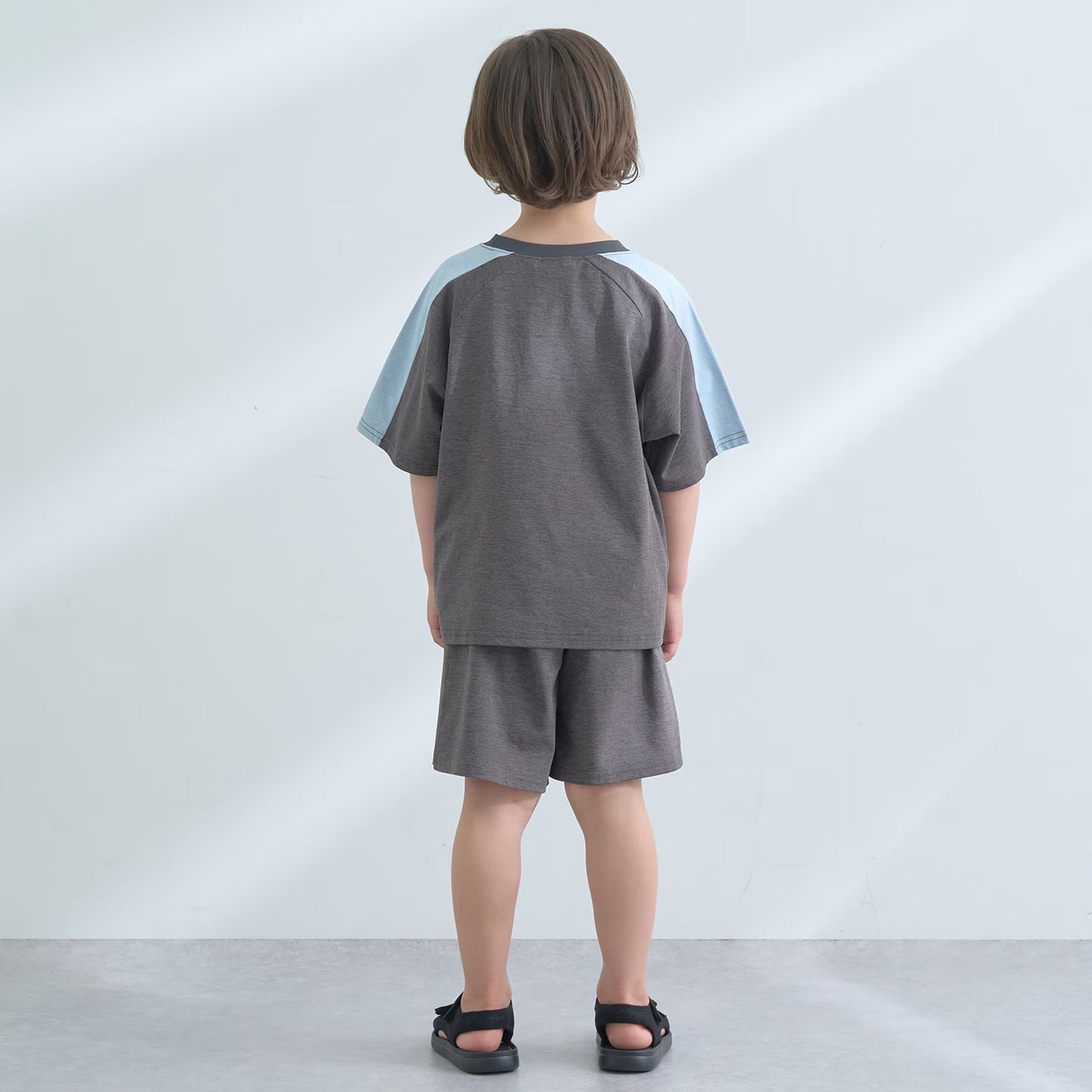 日本童裝 b・R# 水陸兩用 速乾系列 兩件套裝 90-150cm 男童款 TOPS PANTS 夏季 夏日玩水泳衣特輯