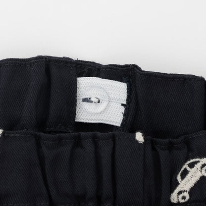日本童裝 pe#main 刺繡圖案短褲 80-130cm 男童款 夏季 PANTS