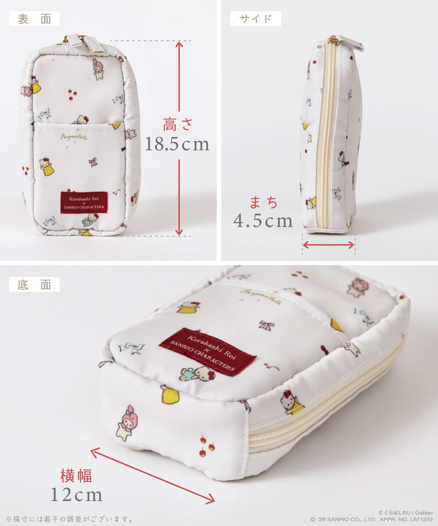 日本直送 panpantutu x Sanrio x くらはしれい 化妝袋 包系列 其他品牌