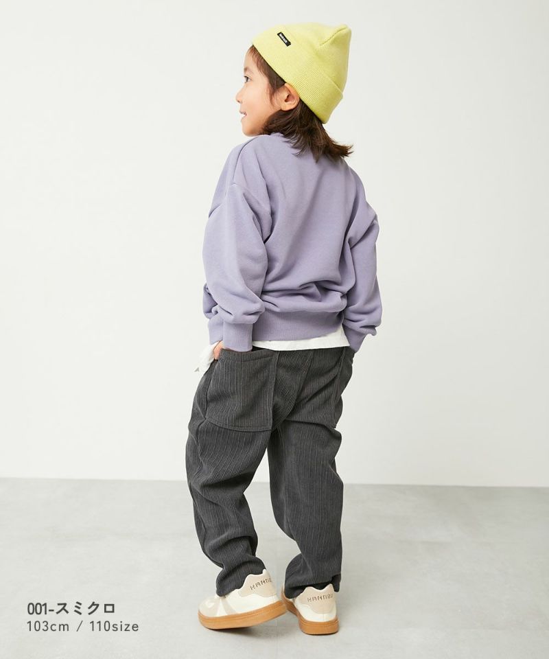 日本童裝 dev!rock 口袋柔軟燈芯絨長褲 100-160cm 男童款/女童款 冬季 PANTS