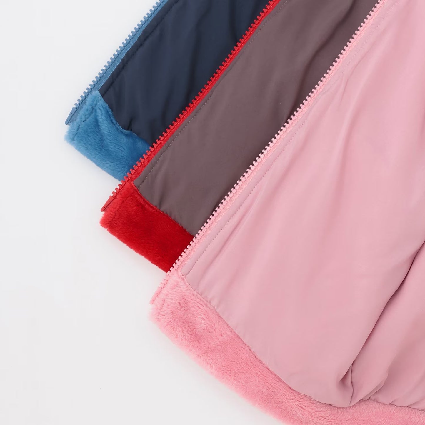 日本童裝 pe#main x SESAME STREET 芝麻街毛毛外套 80-130cm 男童款/女童款 冬季 OUTERWEAR 聖誕紅/新年紅