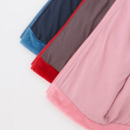 日本童裝 pe#main x SESAME STREET 芝麻街毛毛外套 80-130cm 男童款/女童款 冬季 OUTERWEAR 聖誕紅/新年紅