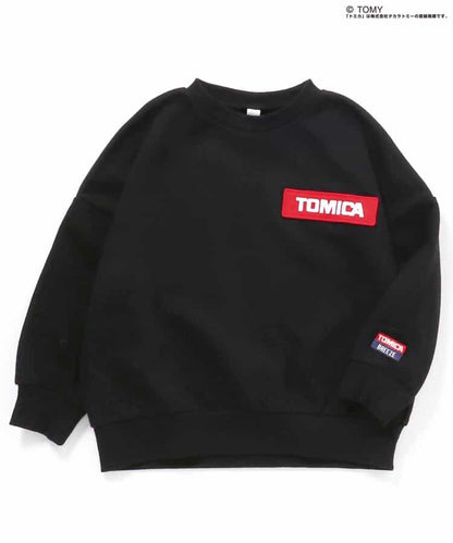 日本童裝 BREEZE x TOMICA 衛衣 80-130cm 男童款 冬季 TOPS 聖誕紅/新年紅