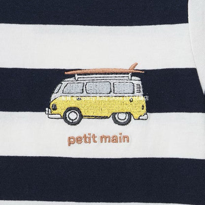 Japanese children's clothing pe#main printed tops 80-130cm boys' summer TOPS 