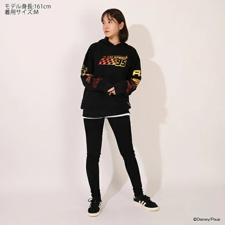 日本童裝 BDL x Disney 親子裝 Cars印花連帽衛衣 S-XL 大人款 冬季 TOPS
