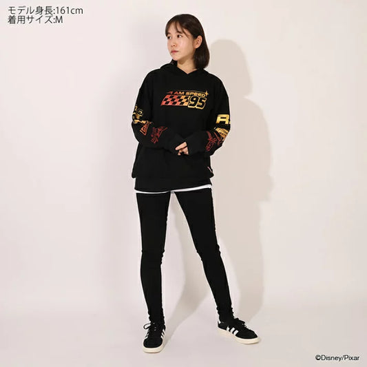 日本童裝 BDL x Disney 親子裝 Cars印花連帽衛衣 S-XL 大人款 冬季 TOPS