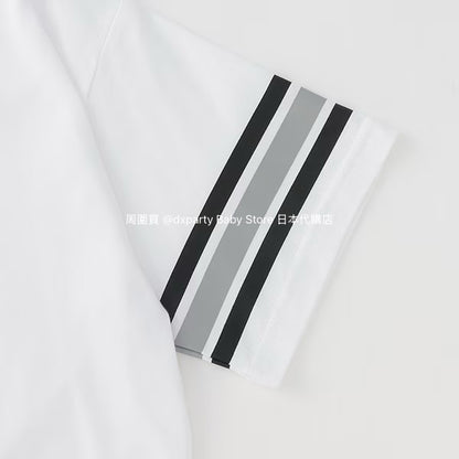 Japanese XLARGE KIDS number printed tops 90-140cm boys' summer TOPS 