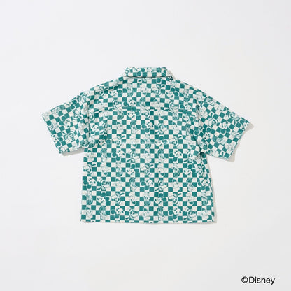 Japanese children's clothing b・R# x Diseny full-print shirt jacket 100-150cm boys'/girls' summer outerwear 