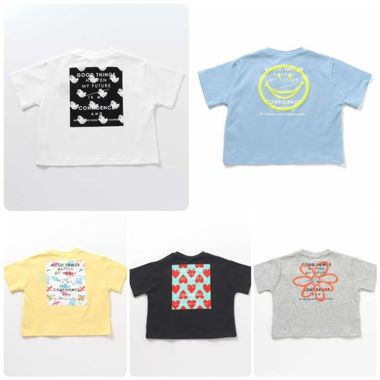 Japanese children's clothing BREEZE exciting pattern top 80-140cm boys/girls TOPS 