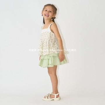 Japanese children's clothing Ly# mine lace short skirt pants 100-150cm girls summer SKIRTS PANTS 