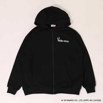 日本童裝 BDL x Sanrio 親子裝 可愛耳仔衛衣外套 Free Size 大人款 冬季 OUTERWEAR