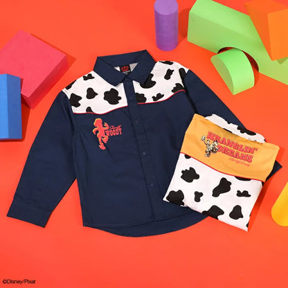 日本童裝 BDL x Disney ToyStory襯衫 90-130cm 男童款/女童款 秋季 TOPS