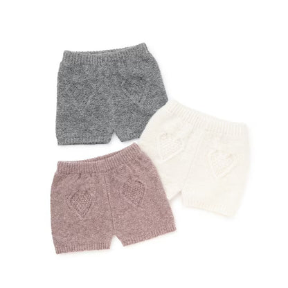 日本童裝 pe#main 針織短褲 80-130cm 女童款 冬季 PANTS