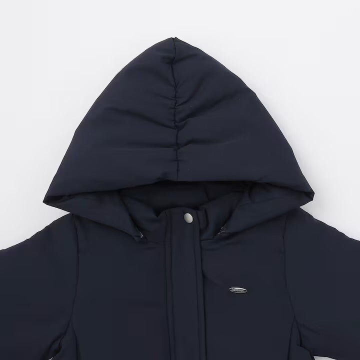 日本童裝 pe#main 荷葉邊羽絨外套 80-130cm 女童款 冬季 (適合寒冷天氣、溫度低天氣及落雪）OUTERWEAR