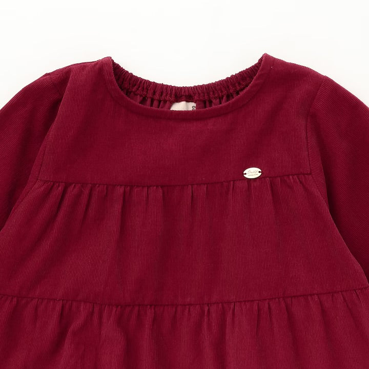 日本童裝 pe#main 燈芯絨連身裙 80-130cm 女童款 冬季 DRESSES