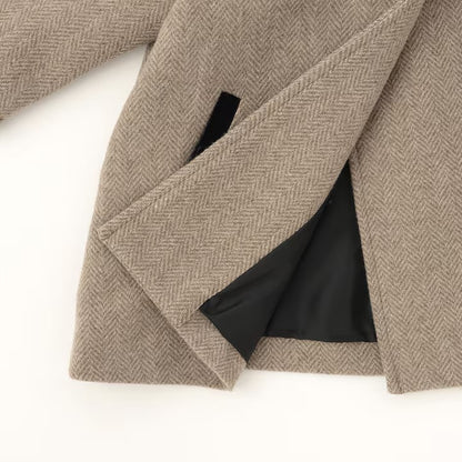 日本童裝 pe#main 雙排扣大褸 90-130cm 親子裝 女童款 冬季 (適合香港平均溫度、寒冷天氣、溫度低天氣）OUTERWEAR 面試/宴會/表演