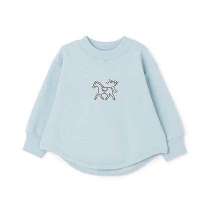 日本童裝 pe#main 抓毛刺繡衛衣 80-130cm 男童款 冬季 TOPS