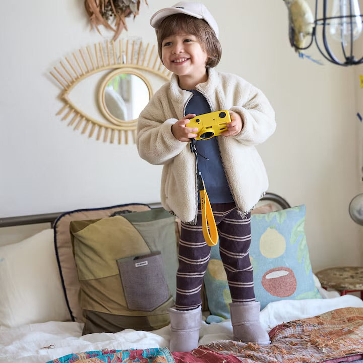 日本童裝 pe#main [防水系統] 2Way 雙面兩著 夾棉外套 80-130cm 男童款 冬季 (適合香港平均溫度、寒冷天氣）OUTERWEAR