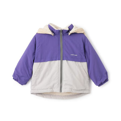 日本童裝 pe#main 2Way 雙面兩著 毛毛風褸 80-130cm 男童款 冬季 (適合初秋、香港平均溫度、寒冷天氣）OUTERWEAR