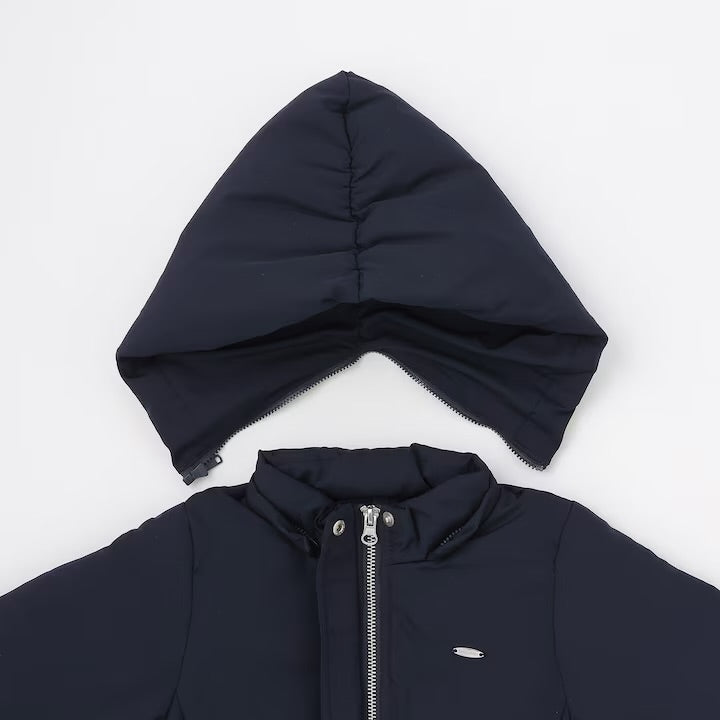 日本童裝 pe#main 荷葉邊羽絨外套 80-130cm 女童款 冬季 (適合寒冷天氣、溫度低天氣及落雪）OUTERWEAR