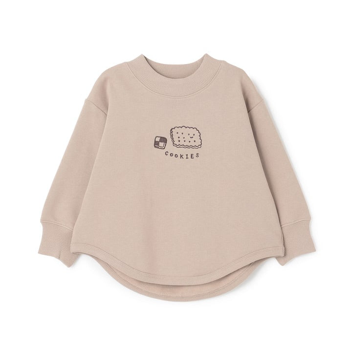 日本童裝 pe#main 抓毛刺繡衛衣 80-130cm 男童款 冬季 TOPS