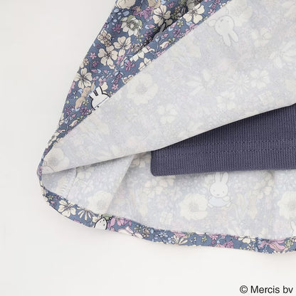 日本童裝 pe#main x miffy 碎花拼接上衣 80-130cm 女童款 冬季 TOPS