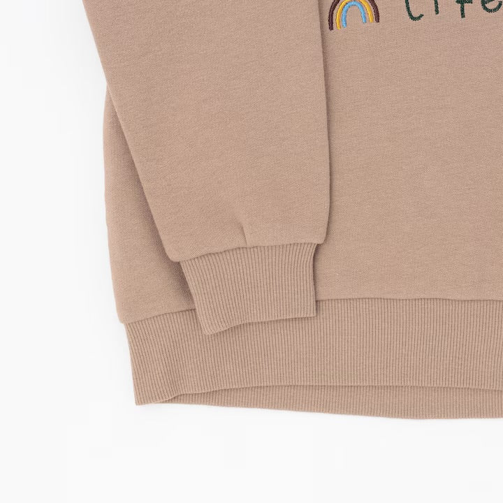 日本童裝 pe#main 刺繡圖案衛衣 80-130cm 男童款 冬季 TOPS