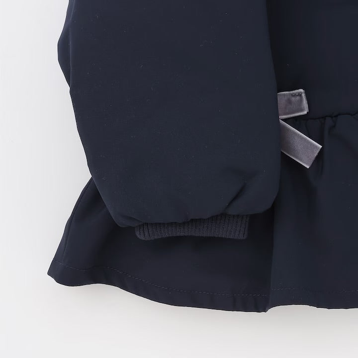 日本童裝 pe#main 荷葉邊羽絨外套 80-130cm 女童款 冬季 (適合寒冷天氣、溫度低天氣及落雪）OUTERWEAR