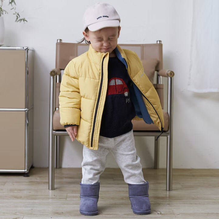 日本童裝 pe#main 防水 夾棉外套 80-130cm 男童款/女童款 冬季 (適合寒冷天氣、溫度低天氣）OUTERWEAR 聖誕紅/新年紅